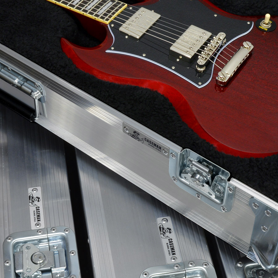 Tailor made Gibson SG cases by Caseman